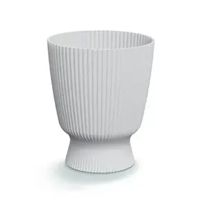 Virágcserép Milly ROUND DMIL220 S449 fehér kép