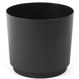 Virágcserép Aura 145 Recycled – fekete LA132-04 kép