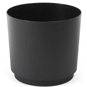 Virágcserép Aura 200 Recycled – fekete LA134-04 kép