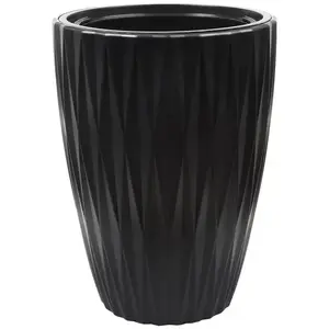 Virágcserép Caro Slim 30 fekete 5820-084 kép