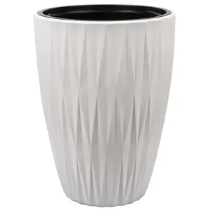 Virágcserép Caro Slim 30 fehér 5820-011 kép