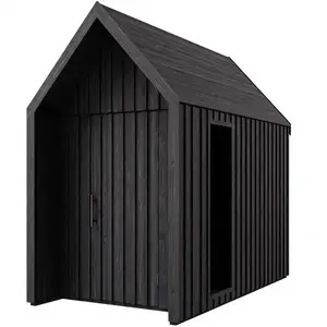 Kert ház Swedish Barn 1622 fekete V2 kép