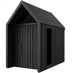 Kert ház Swedish Barn 1622 fekete V3 kép