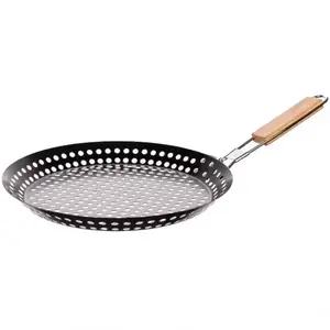 Grill serpenyő BBQ 31x3, 5 cm kép