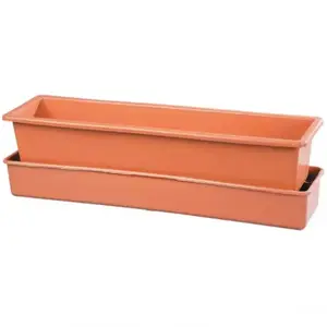 Öntisztító virágcserép 60cm/18L/terrakotta kép