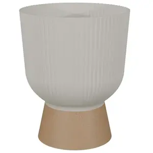Virágcserép WTW30 30x35 fehér kép