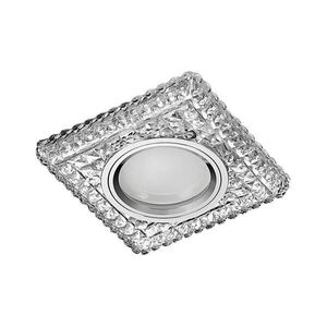 Emithor - ELEGANT GLASS FIX mennyezeti lámpa 1xGU10/50W+LED/3W kép