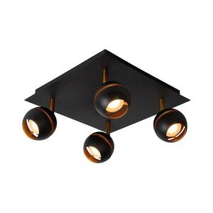 Lucide 77975/20/30 - LED spotlámpa BINARI 4xLED/5W/230V fekete 77975/20/30 kép