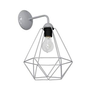 Fali lámpa BASKET 1xE27/60W/230V szürke 7207 kép