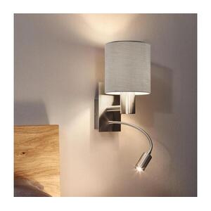Eglo 96478 - LED flexibilis lámpa PASTERI 1xE27/40W+LED/3, 8W taupe 96478 kép