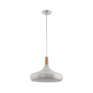 Eglo 96986 - SABINAR függeszték 1xE27/60W/230V, 40 cm, ezüst 96986 kép