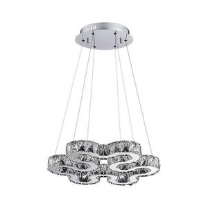 LUXERA - LED Kristály csillár zsinóron STRADA LED/30W/230V kép