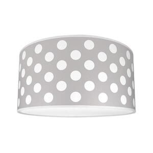 Gyerek mennyezeti lámpa DOTS GREY 2xE27/60W/230V szürke 192 kép