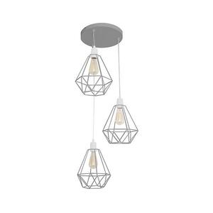 Csillár KARO 3xE27/15W/230V szürke W-KD 1311/3 GR kép