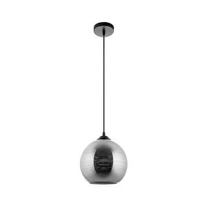 Csillár zsinóron 1xE27/60W/230V átm. 20 cm fekete W-101/200 kép