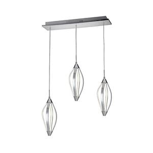 LUXERA - LED csillár zsinóron SAKURA 3xLED/13, 2W/230V kép