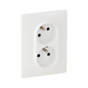 Legrand 753186 - Konnektor VALENA LIFE 250V/16A 2x2P+T fehér 753186 kép