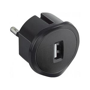 Legrand 50681 - konnektoros USB adapter 230V/1, 5A fekete 50681 kép