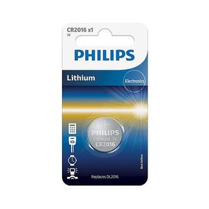 Philips CR2016/01B - CR2016 lítium gombelem 3V 90mAh MINICELLS Phil-CR2016/01B kép