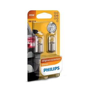 Készlet 2 x autó izzó Philips VISION 12821B2 R5W BA15s/5W/12V Phil-12821B2 kép
