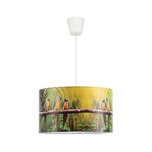 - Gyerek csillár zsinóron PARROTS 1xE27/40W/230V átm. 35 cm 7951 kép