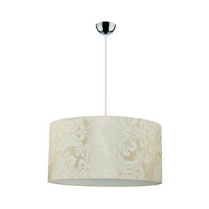 - Csillár zsinóron ALTO 1xE27/40W/230V átm. 45 cm bézs 8278 kép