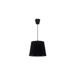 - Csillár zsinóron SOLO 1xE27/40W/230V átm. 24 cm fekete 7189 kép