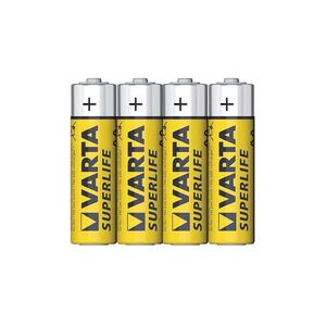 Varta 2006 - 4 db cink-szén elem SUPERLIFE AA 1, 5V 2006101304 kép