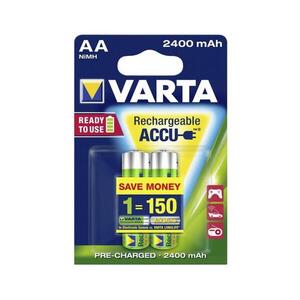 Varta 56706 - 2 db újratölthető AA NiMH akkumulátor 2100mAh 1, 2V 56706101402 kép