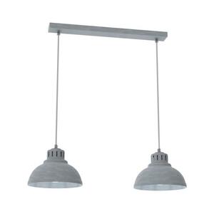 Csillár zsinóron SVEN 2xE27/15W/230V szürke 9049 kép