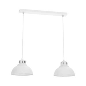 Csillár zsinóron SVEN 2xE27/15W/230V fehér 9076 kép