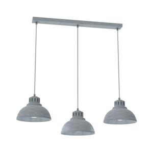 Csillár zsinóron SVEN 3xE27/15W/230V szürke 9050 kép