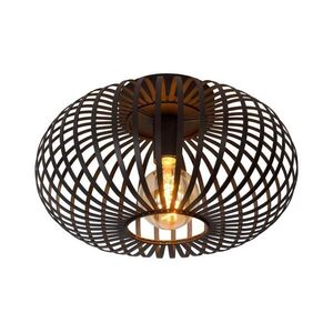 Lucide 78174/40/30 - Mennyezeti lámpa MANUELA 1xE27/60W/230V átm. 39, 5 cm fekete 78174/40/30 kép