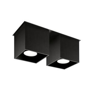 SL.0063 - Spotlámpa QUAD 2 2xGU10/40W/230V fekete SL.0063 kép