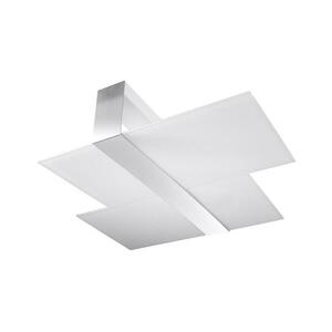 SL.0188 - Mennyezeti lámpa MASSIMO 2xE27/60W/230V fehér/króm SL.0188 kép