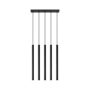 SL.0472 - Csillár zsinóron PASTELO 5 5xG9/8W/230V fekete SL.0472 kép