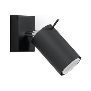 SL.0091 - Fali spotlámpa RING 1xGU10/10W/230V fekete SL.0091 kép