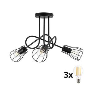Csillár OXFORD 3xE27/15W/230V W-2016/3K BK/H kép