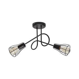 Csillár OXFORD 2xE27/15W/230V W-2016/2K BK/H kép