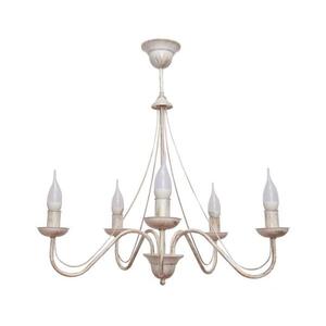 Csillár rúdon MALBO III 5xE14/10W/230V W-2940/5 WT+AB kép