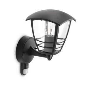 Philips 15388/30/16 - Kültéri fali lámpa érzékelős CREEK 1xE27/60W 15388/30/16 kép
