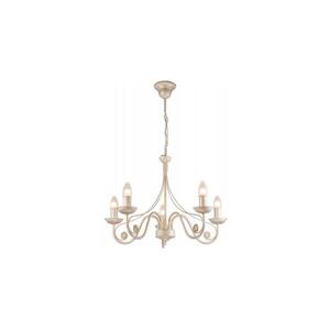 Csillár láncon DONATO 5xE14/40W/230V LM 5.29 BIAŁY kép