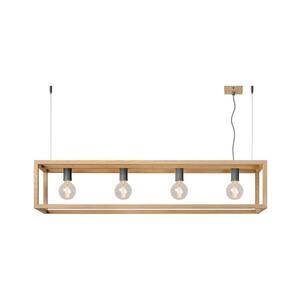 Lucide 31472/04/72 - Függeszték ORIS 4xE27/60W/230V bézs 31472/04/72 kép