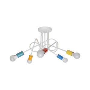 Gyerek csillár OXFORD 5xE27/15W/230V W-2016/5 WT+MIX/H kép