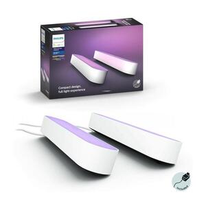 Philips - 2x LED RGB állítható asztali lámpa Hue AMBIANCE LED/6W/230V fehér 78202/1E/P7 kép