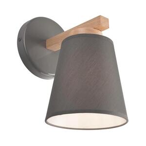 Fali lámpa ELLIE 1xE27/60W/230V szürke KM-1.113 GREY kép