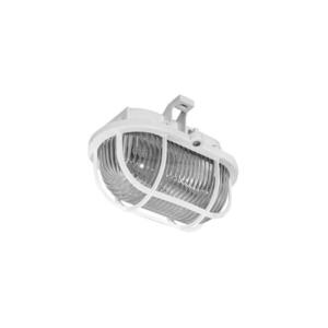 Kültéri mennyezeti lámpa OVAL 1xE27/60W/230V IP44 fehér SOP-60/B kép