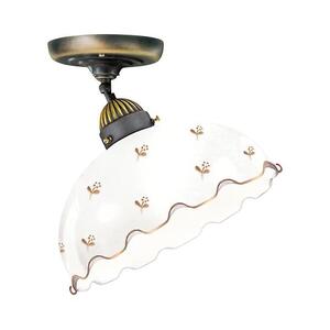 Kolarz 731.10.161 - NONNA felületre szerelhető csillár 1xE27/75W/230V, átm. 30 cm, virág, rózsaarany 731.10.161 kép