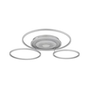 Globo 67824-60 -LED dimmelhető mennyezeti lámpa MILES 60W/230V 80, 8x99, 2 cm ezüst+távirányító 67824-60 kép