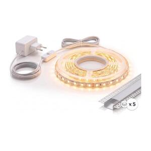 SmartLED SZETT 1x LED szalag MYLIVING LIGHTSTRIP LED/22W/230V 5 m + 5x beépíthető profil 1 m 5xSD0106+1xP2022 kép